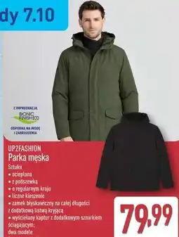 ALDI UP2FASHION Parka męska oferta