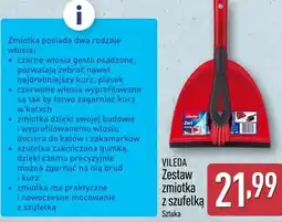 ALDI Vileda Zestaw zmiotka z szufelką oferta