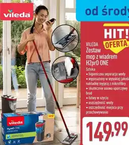 ALDI VILEDA Zestaw mop z wiadrem H2prO ONE oferta