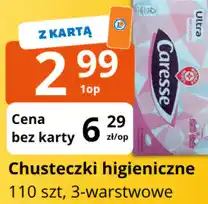 E.Leclerc Chusteczki higieniczne Caresse oferta