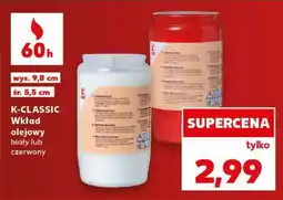 Kaufland K-CLASSIC Wkład olejowy biały lub czerwony oferta