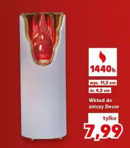 Kaufland Wkład do zniczy Decor oferta