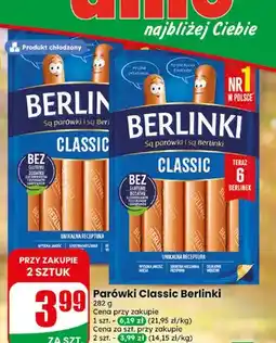Dino Parówki Classic Berlinki oferta