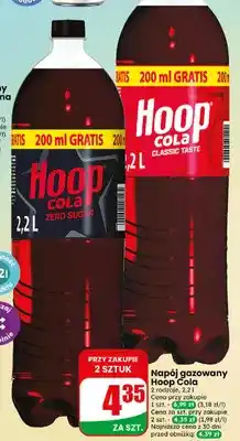 Dino Napój gazowany Hoop Cola Zero Sugar oferta
