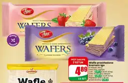 Dino Wafle przekładane kremem o smaku borówkowym Iga oferta
