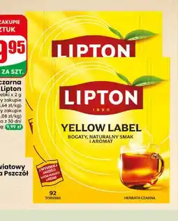 Dino Herbata czarna ekspresowa Lipton oferta