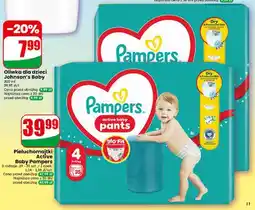 Dino Pieluchomajtki Active Baby Pampers oferta