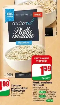 Dino Płatki owsiane błyskawiczne Naturall oferta
