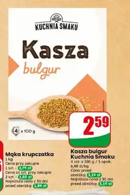 Dino Kasza bulgur Kuchnia Smaku oferta