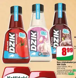 Dino Sos niskokaloryczny WK Dzik Ketchup oferta