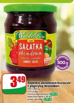 Dino Sałatka obiadowa buraczki z papryką WaldiBen oferta
