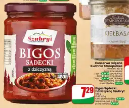 Dino Bigos Sądecki z dziczyzną Szubryt oferta