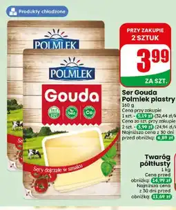 Dino Ser gouda w plastrach Polmlek oferta