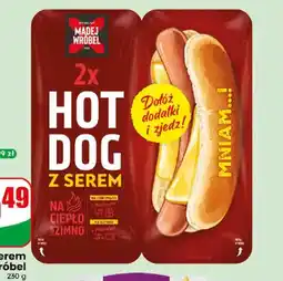Dino Hot dog z serem Madej Wróbel oferta
