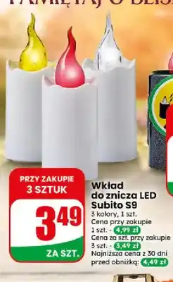 Dino Wkład do znicza LED Subito S9 oferta