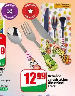 Dino Sztućce z nadrukiem dla dzieci oferta