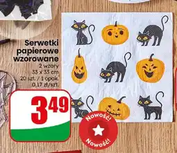 Dino Serwetki papierowe wzorowane 33x33 cm oferta