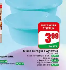 Dino Miska okrągła z wylewką oferta
