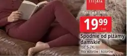 E.Leclerc Spodnie od piżamy damskie oferta