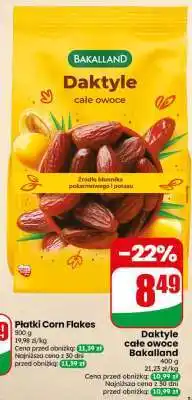 Dino Daktyle całe owoce Bakalland oferta