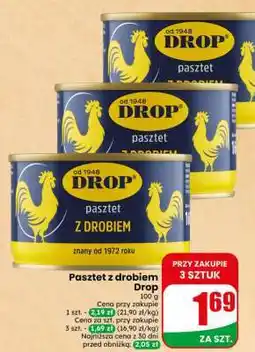 Dino Pasztet z drobiem Drop oferta