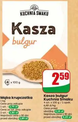 Dino Kasza bulgur Kuchnia Smaku oferta