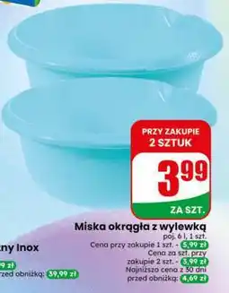 Dino Miska okrągła, z wylewką oferta
