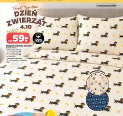 Netto Komplet pościeli z bawełny 220x200 cm + 2x70x80 oferta