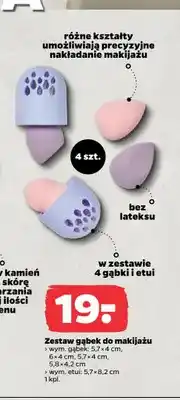 Netto Zestaw gąbek do makijażu oferta