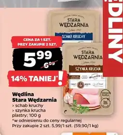 Netto Wędlina Stara Wędzarnia schab kruchy oferta
