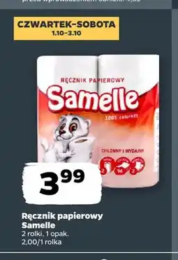 Netto Ręcznik papierowy Samelle 2-pak oferta