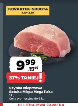 Netto Szynka wieprzowa Sztuka Mięsa Mega Paka oferta