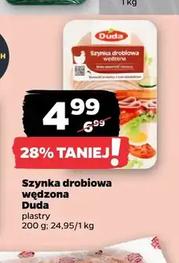 Netto Szynka drobiowa wędzona Duda oferta