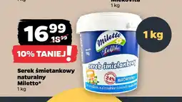 Netto Serek śmietankowy naturalny Miletto oferta