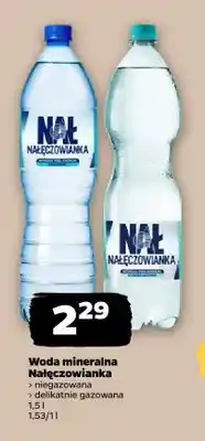 Netto Woda mineralna niegazowana Nałęczowianka oferta