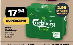 Netto Piwo Carlsberg 6-pak oferta
