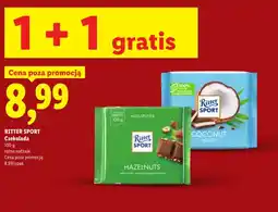 Lidl Czekolada Hazelnuts Ritter Sport oferta