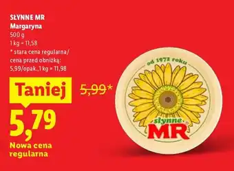 Lidl Margaryna Słynne MR oferta