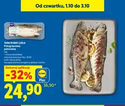 Lidl Pstrąg tęczowy patroszony Targ Rybny Lidla oferta