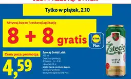 Lidl Piwo Žatecký Světlý Ležák oferta