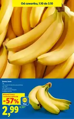 Lidl Banany luzem oferta