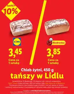 Lidl Chleb żytni oferta