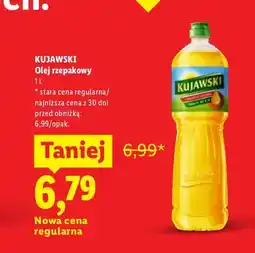 Lidl Olej rzepakowy Kujawski oferta