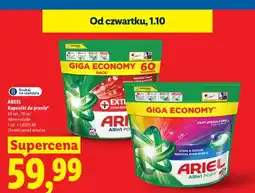 Lidl Kapsułki do prania Ariel Allin1 Pods Extra Stain Removal oferta