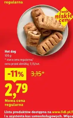 Lidl Hot dog oferta