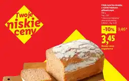 Lidl Chleb żytni bez drożdży z niskim indeksem glikemicznym oferta