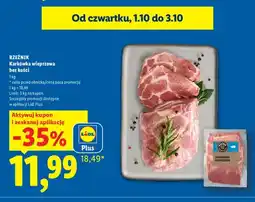 Lidl Karkówka wieprzowa bez kości Rzeźnik oferta
