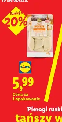 Lidl Pierogi ruskie Chef Select oferta