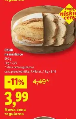 Lidl Chleb na maślance oferta