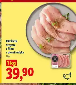 Lidl Sznycle z fileta z piersi indyka Rzeźnik oferta